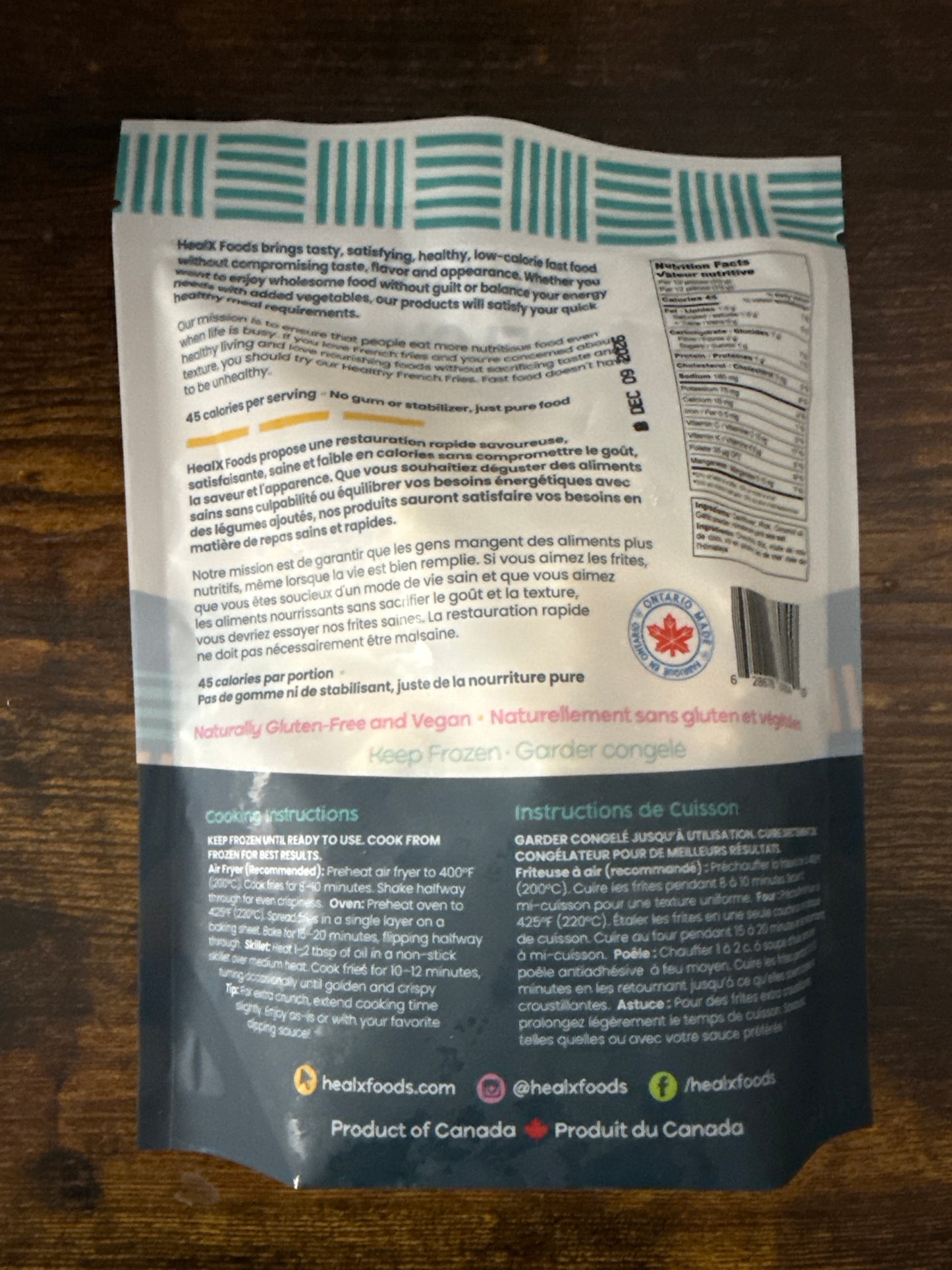 Cauliflower Fries By Healx Foods