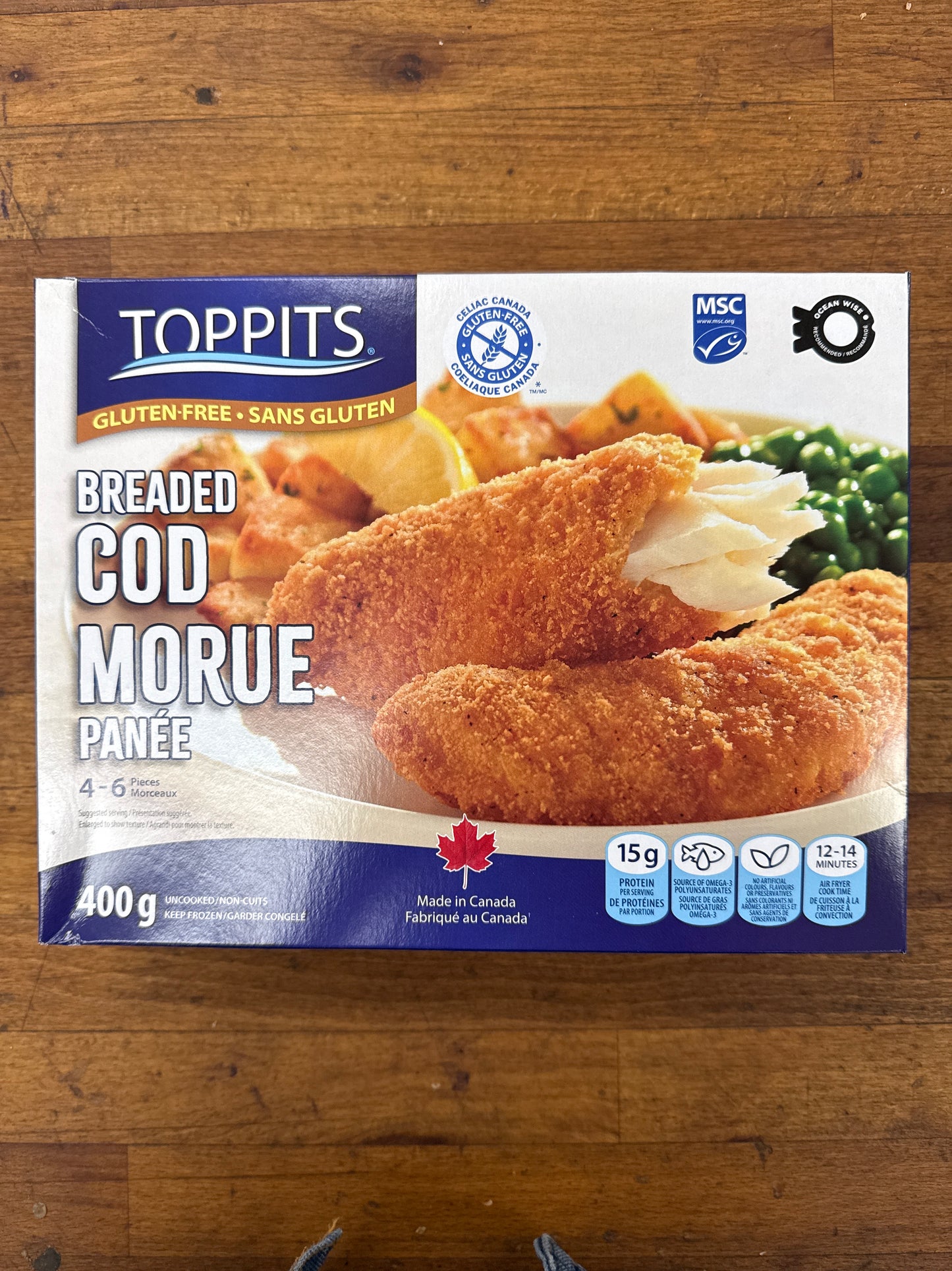 Breaded Cod By Toppits