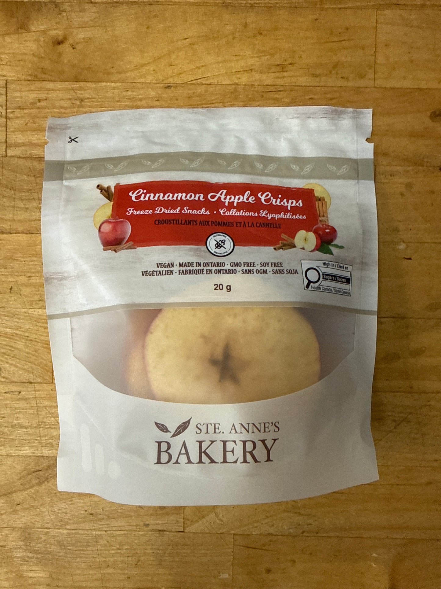 Cinnamon Apple Crisps By Ste. Anne’s Bakery