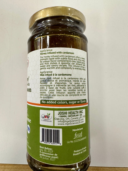 Honey Infused with Cardamom By AgeScience