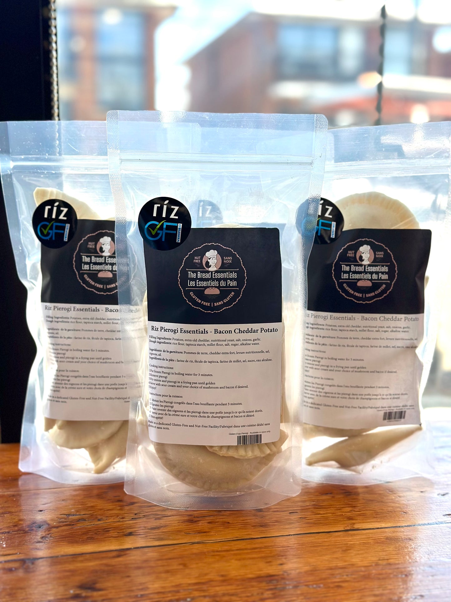 Gluten-Free Bacon Cheddar Potato Pierogi by Riz Pierogi Essentials