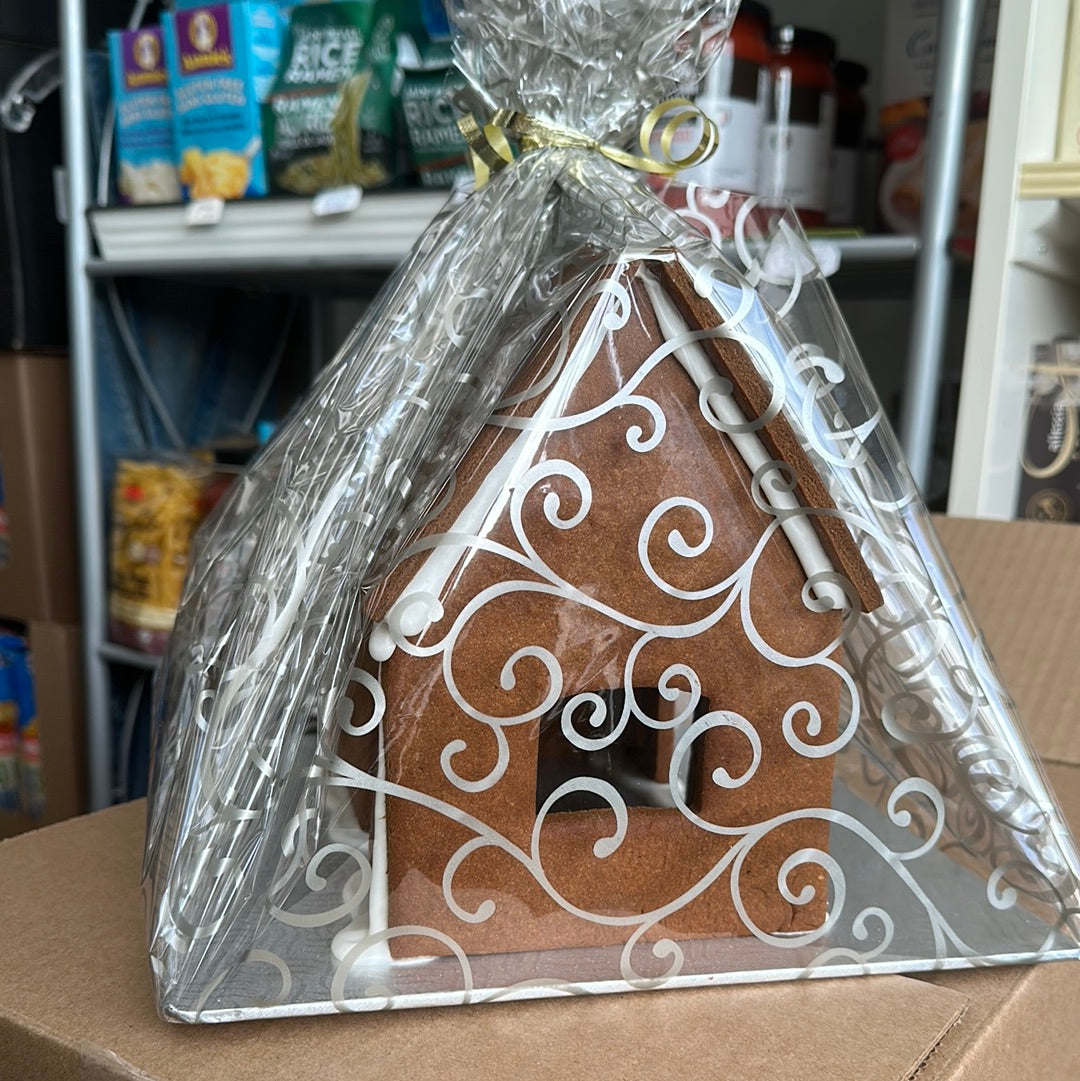 Assembled Gingerbread House