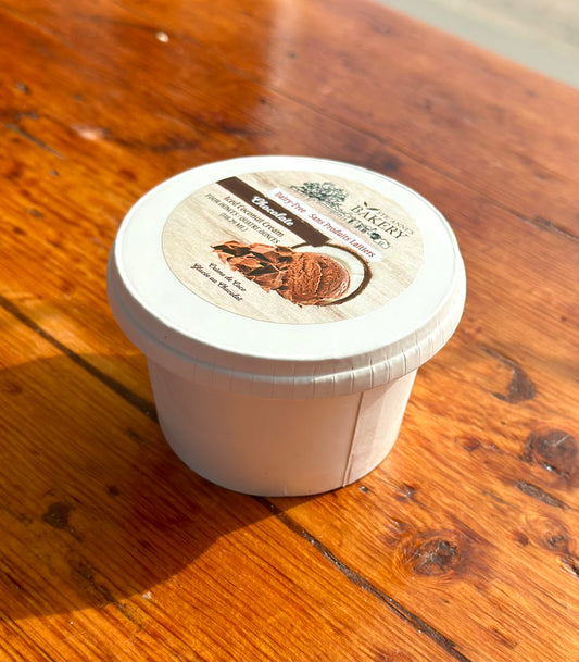 Dairy-Free Chocolate Ice Cream 4oz by Ste. Anne’s Bakery (Single Serving)
