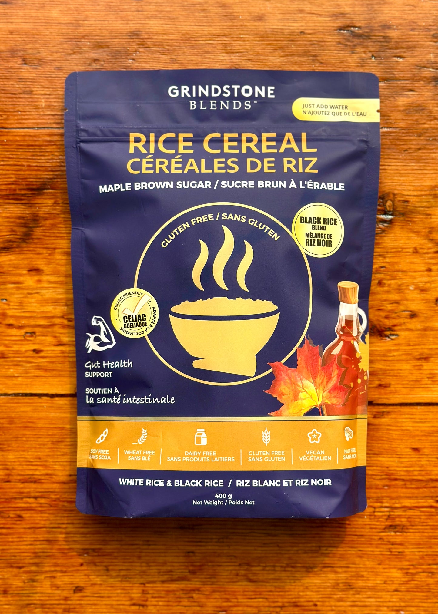 Maple Brown Sugar Rice Cereal By Grindstone Blends