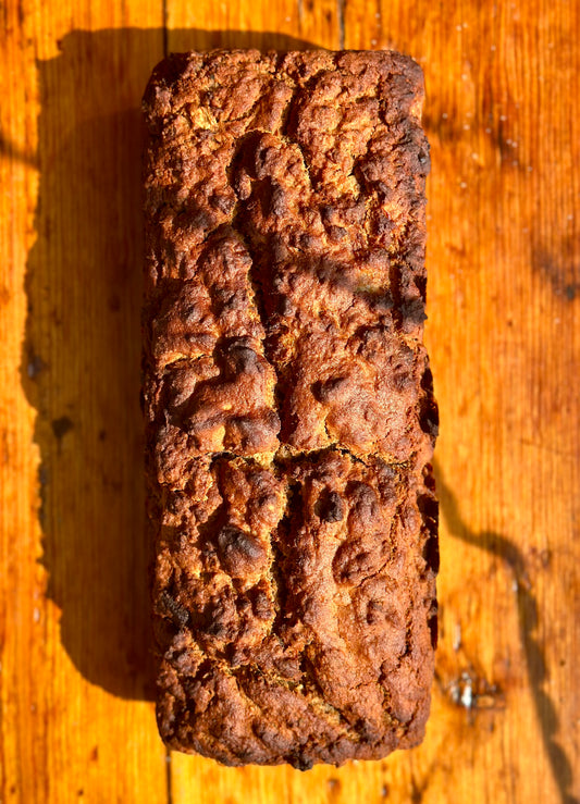 No-Sugar Banana Bread (New Recipe)