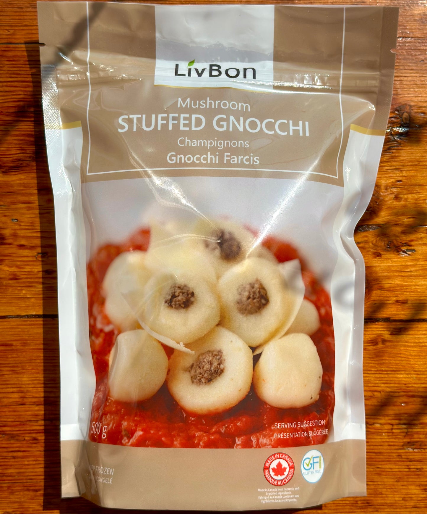 Mushroom Stuffed Gnocchi By Livbon