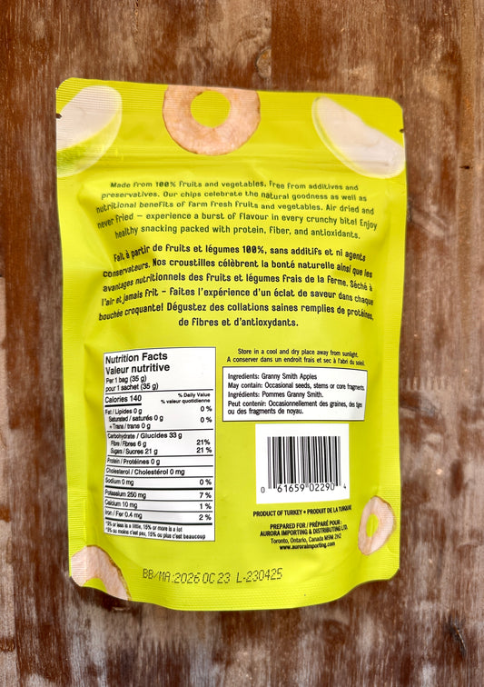 Granny Smith Mela Chips By Aurora
