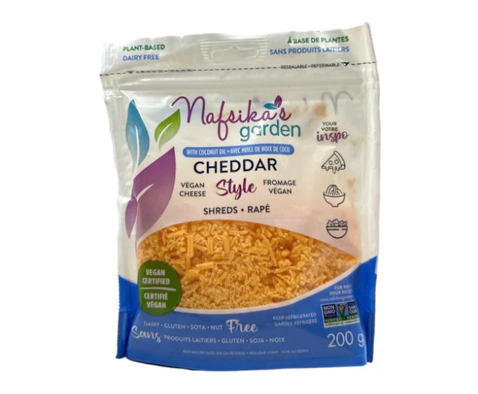 Vegan Cheddar Shreds By Nafsikas Garden