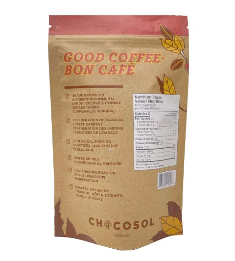 Forest Garden Coffee - Espresso (medium) Roast by Chocosol