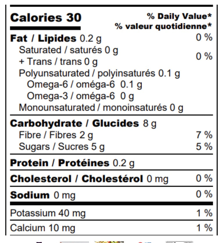 Wild Blueberry Purée 350ml