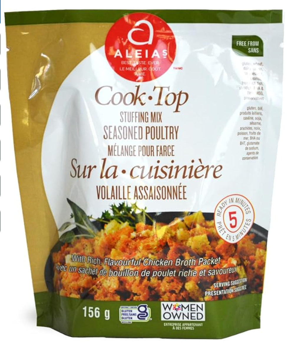 Cook Top Seasoned Vegetable Stuffing Mix