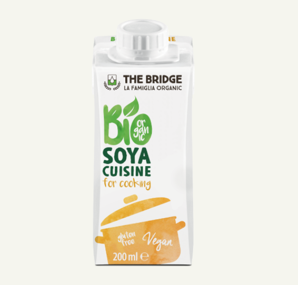 Soya Cream for cooking Organic by The Bridge