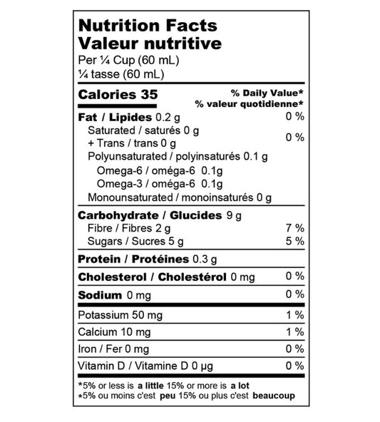 Haskap & Wild Blueberry Purée 350ml