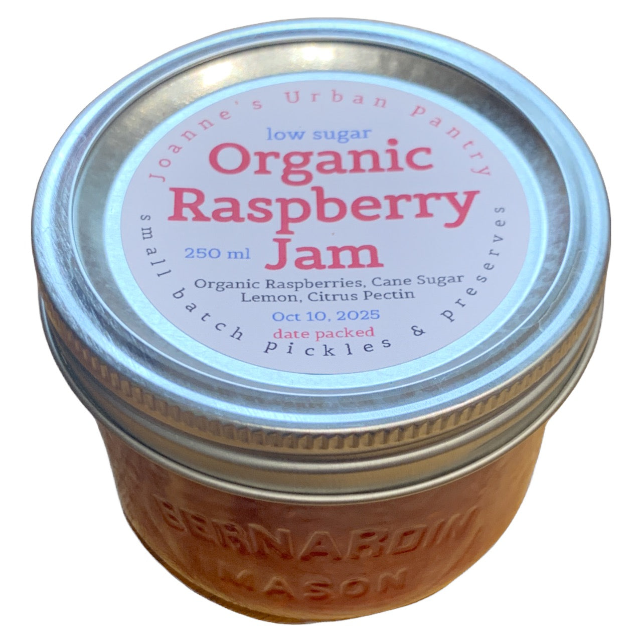Organic Raspberry Jam