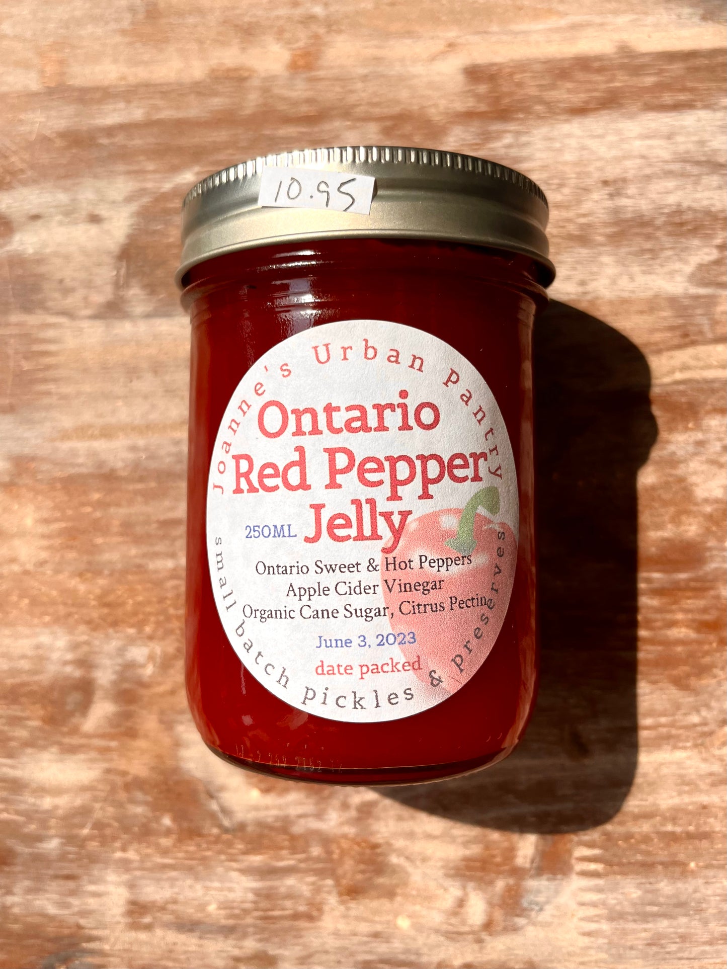 Red Pepper Jelly By Joanne's Urban Pantry (250ml)