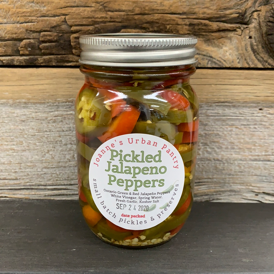 Pickled Jalapeño Peppers By Joanne's Urban Pantry