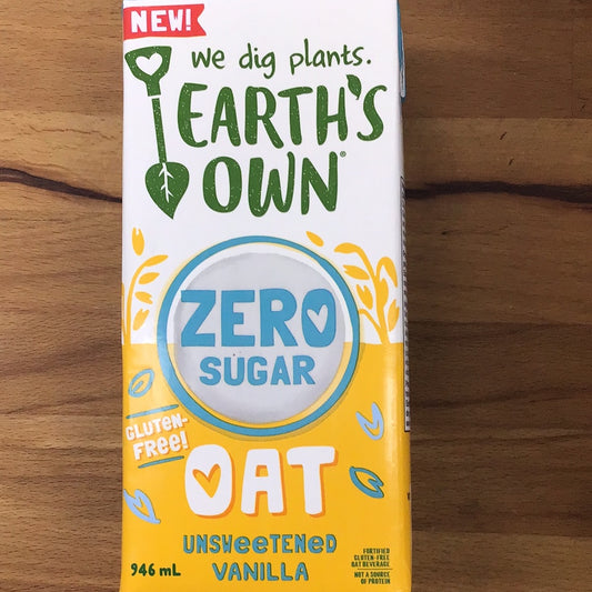 Unsweetened Oat Milk Vanilla by Earth’s Own