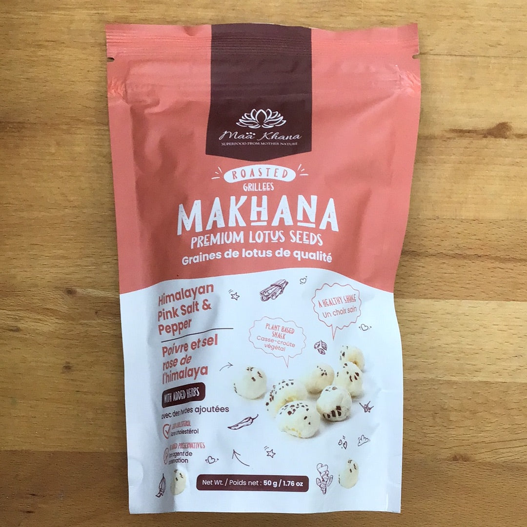 Roasted Makhana Lotus Seeds by Maa Khana