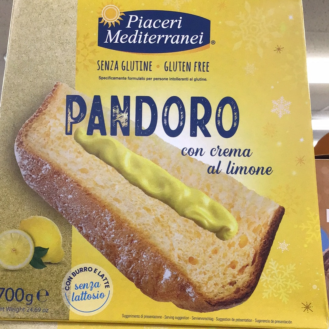 Pandoro with lemon cream by Piaceri Mediterranei