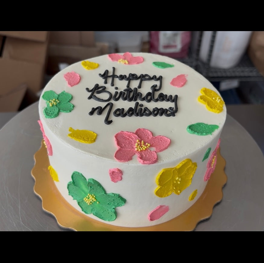 6” Custom Cake 008 - Pre-order 72 hours in advance - Available for store pick-up only