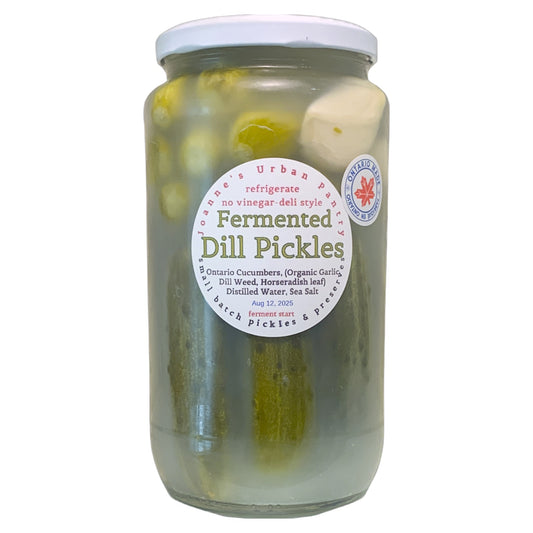 Fermented Dill Pickles