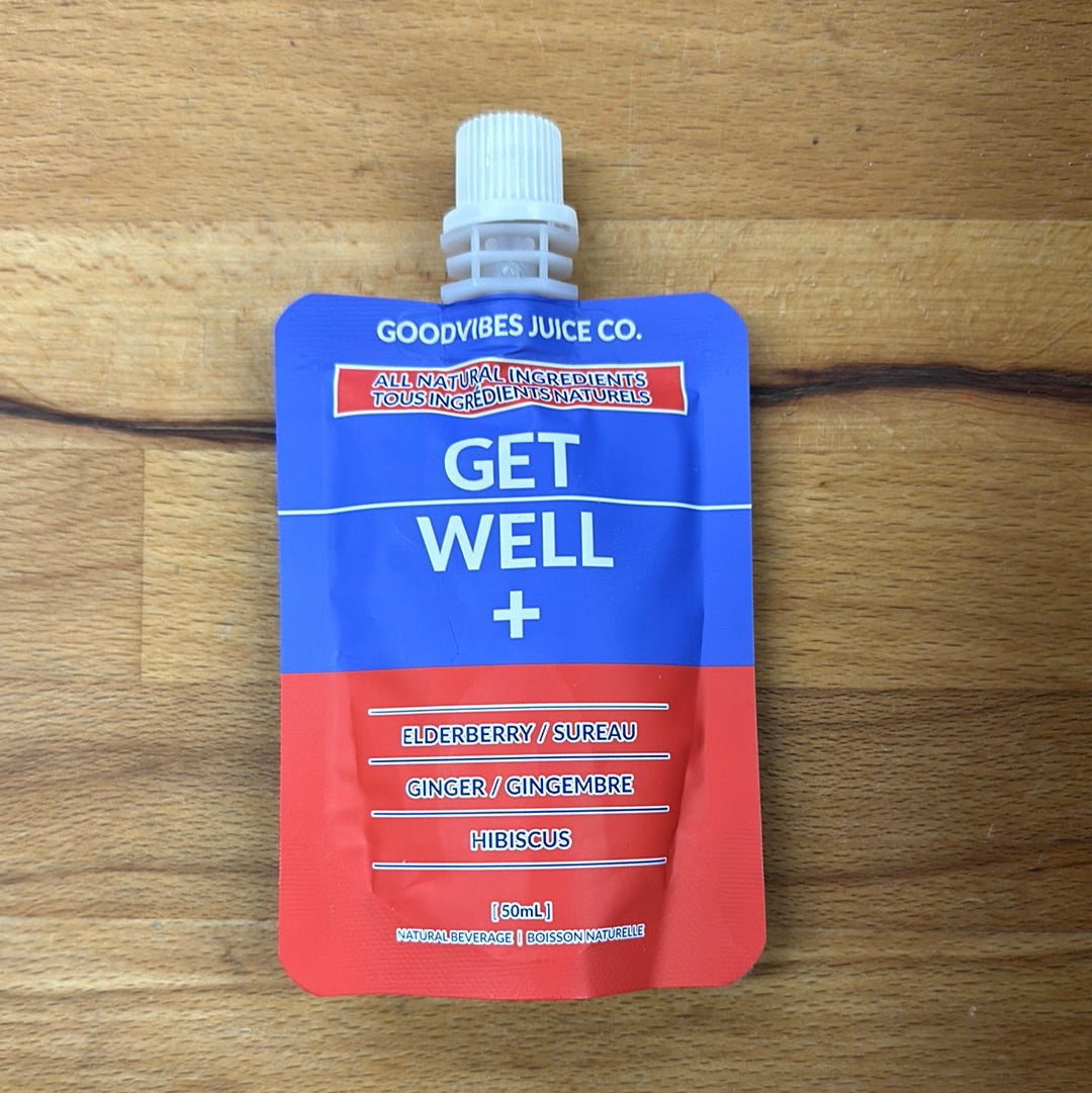 Get Well + - Let Food Be Thy Friend by Goodvibes Juice