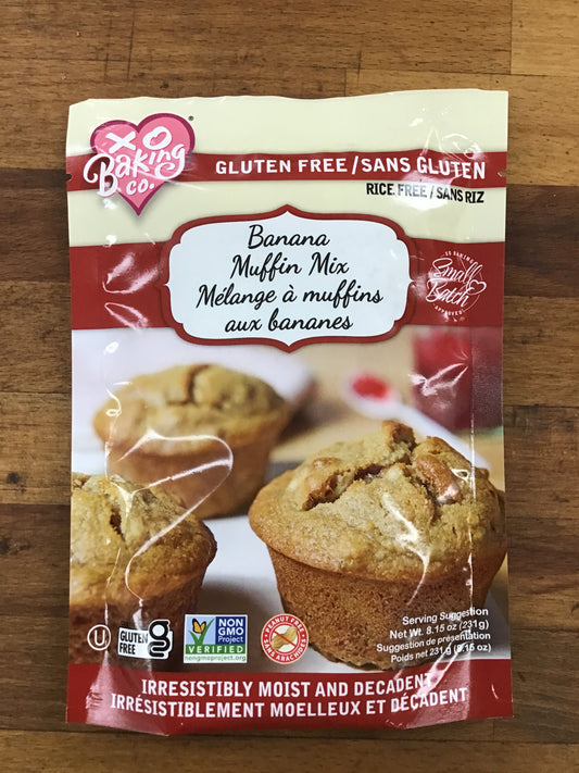 Banana Muffin Mix By XO Baking