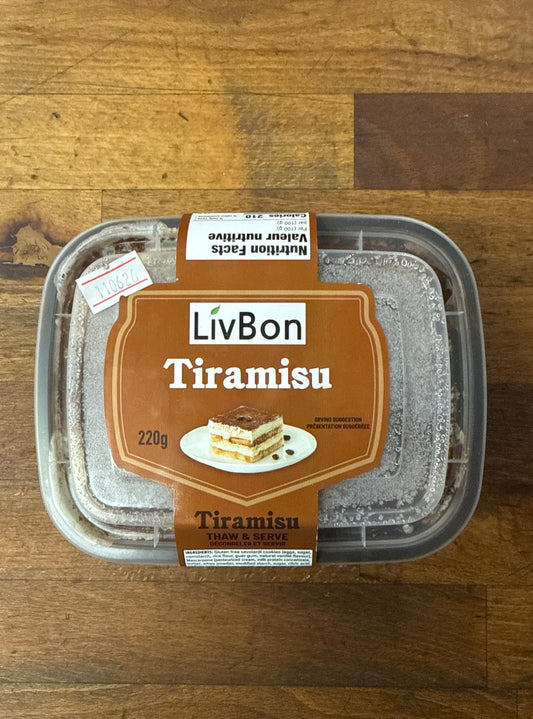 Tiramisu (surgelé) 1 portion