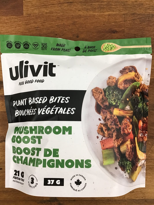 Mushroom Boost Plant Based Bites By Ulivit