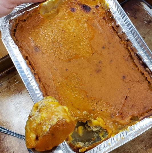 Sweet Potato Turkey Shepard’s Pie By TBE