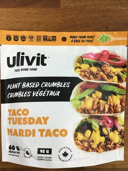 Taco Tuesday Plant Based Crumles By Ulivit