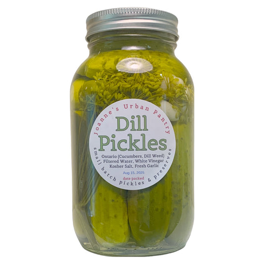 Dill Pickles By Joanne's Urban Pantry