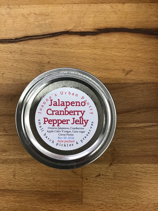 Jalapeño Cranberry Pepper Jelly 125mL By Joanne’s Urban Pantry