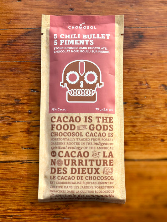 Five Bullet Chili Bar By Chocosol