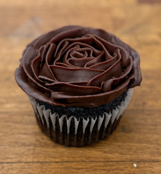 Chocolate ganache cupcake vegan