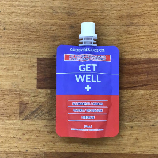 Get Well + - Let Food Be Thy Friend by Goodvibes Juice