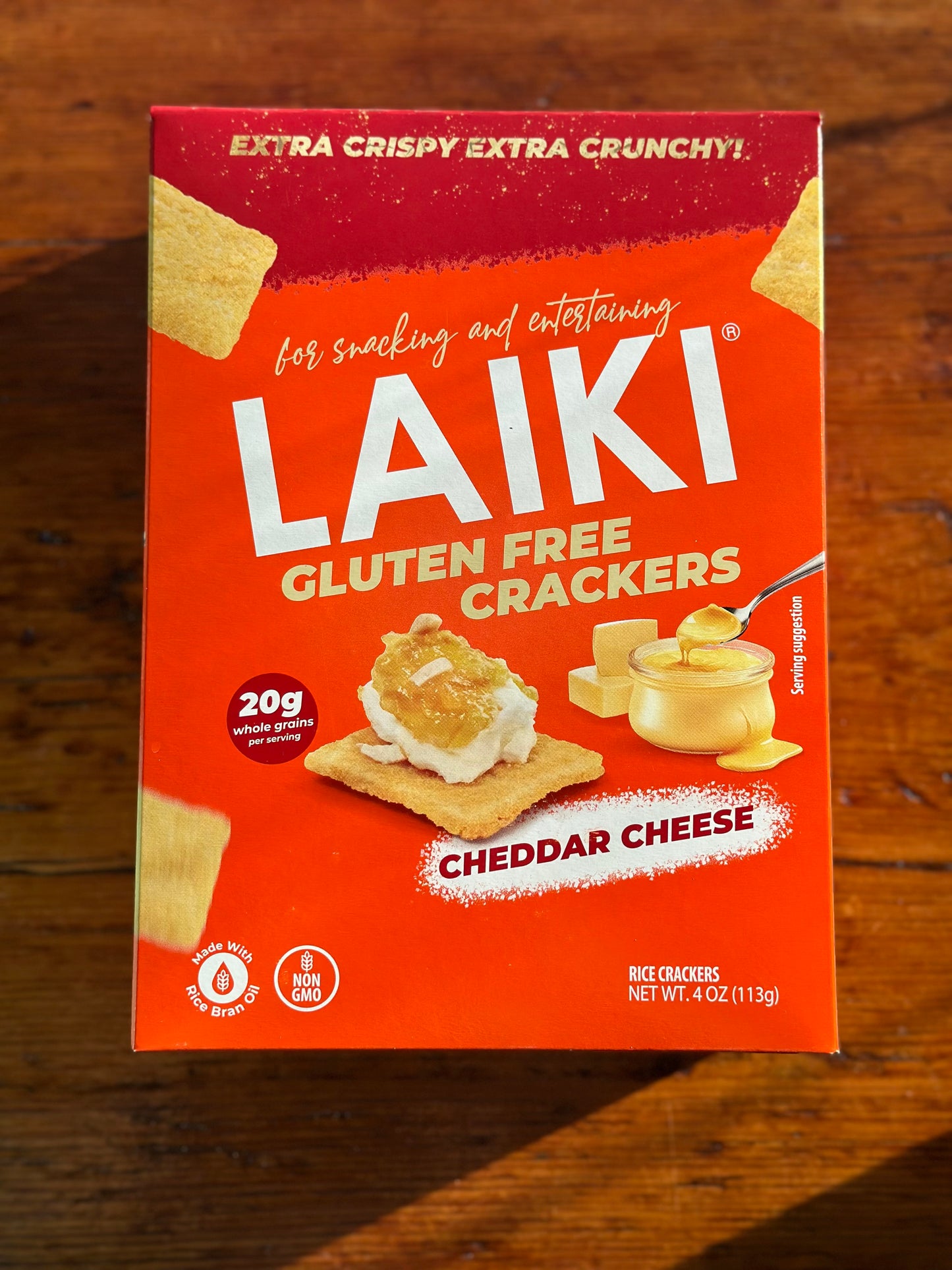 Cheddar Cheese Crackers By Laiki