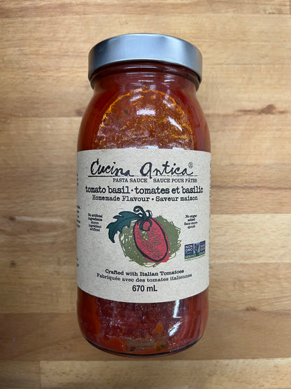 Tomato Basil Sauce By Cucina