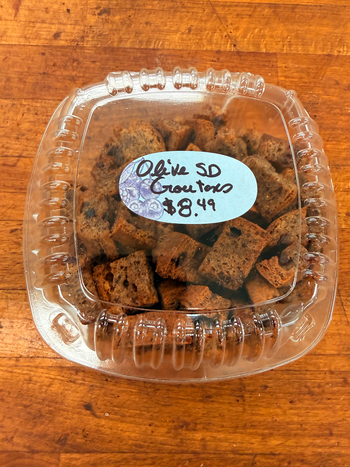 Olive Sourdough - vegan croutons