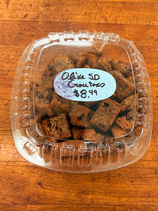 Olive Sourdough - vegan croutons