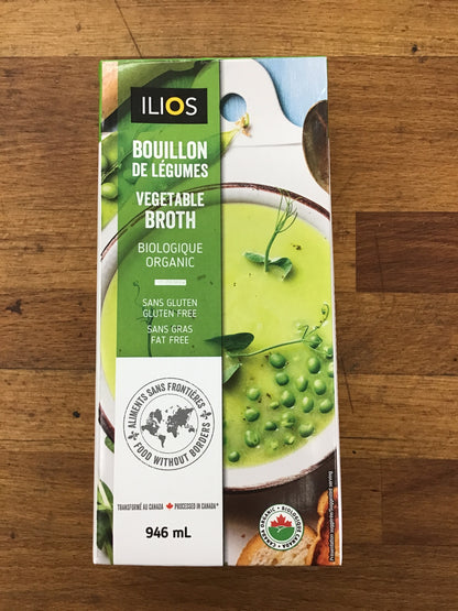 Organic Vegetable Broth By Ilios