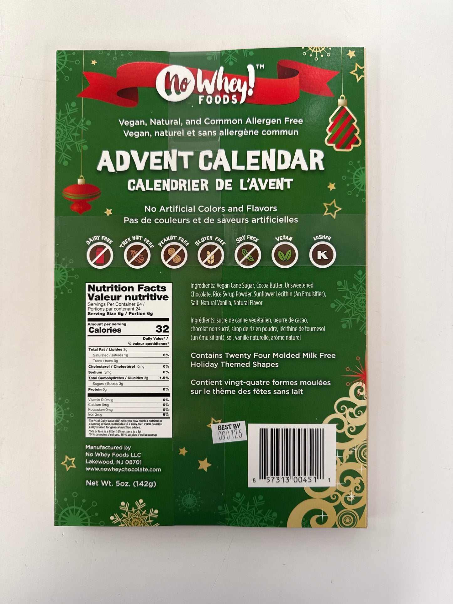 Advent Calendar By No Whey Foods