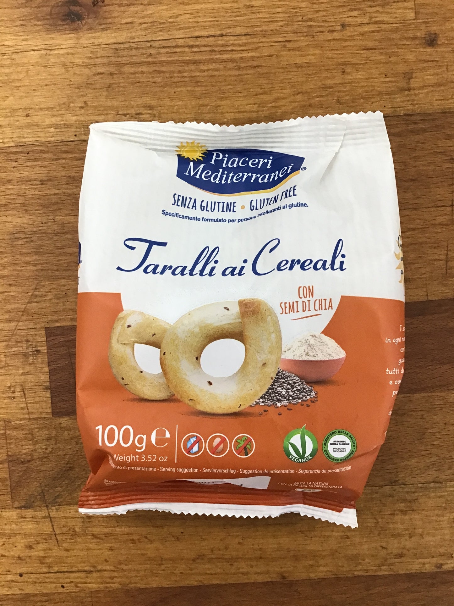 Taralli Cereali By Piaceri Mediterranei