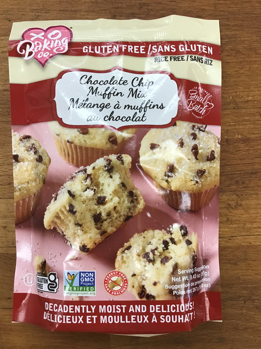 Chocolate Chip Muffin Mix By XO Baking