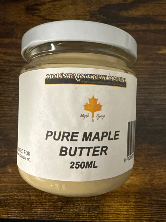 Pure maple butter from Ontario
