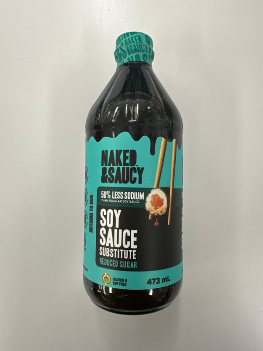Naked & Saucy Soy Sauce Substitute 50% Less sodium