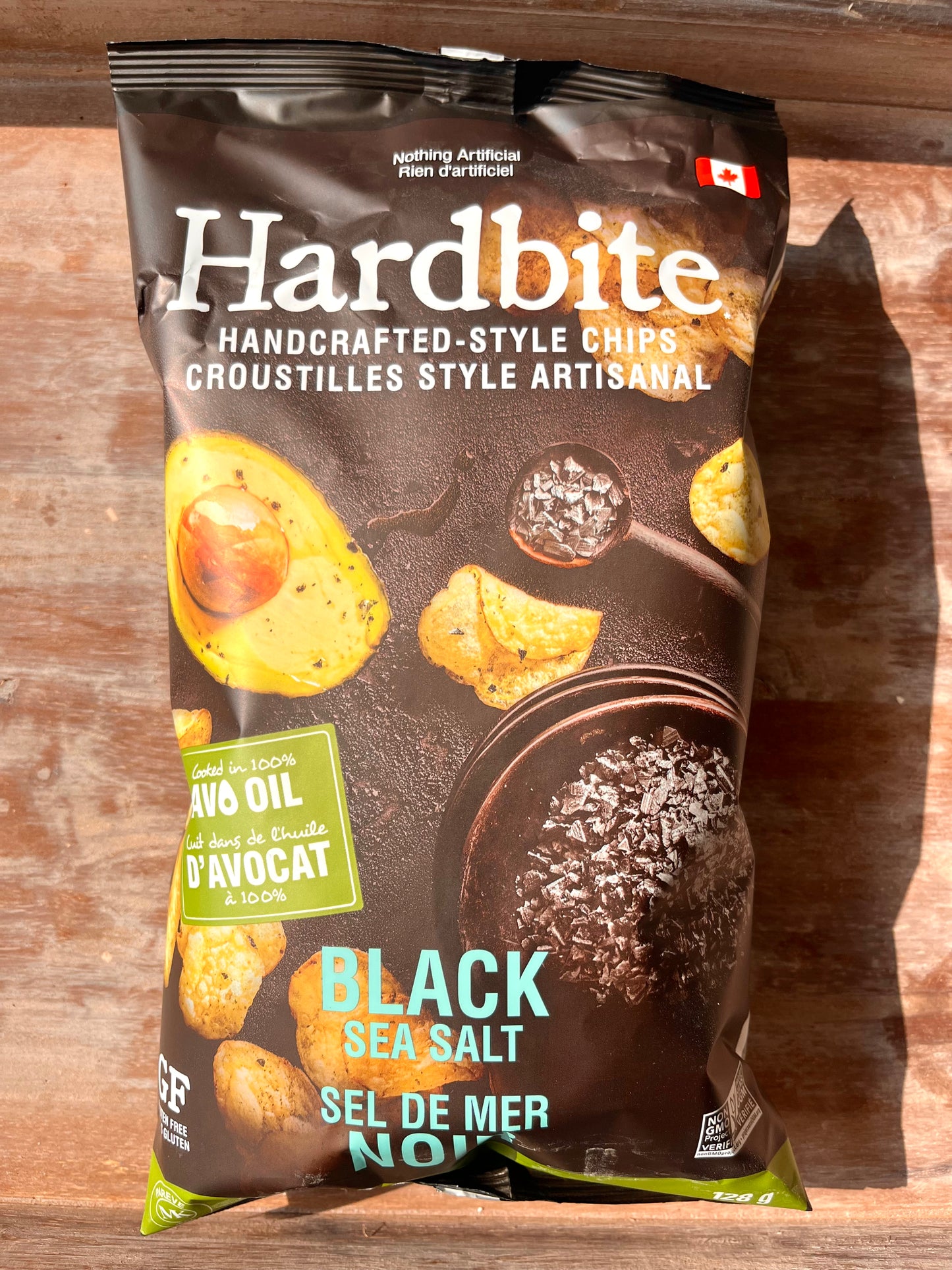 Avocado Oil Black Sea Salt Chips By Hardbite