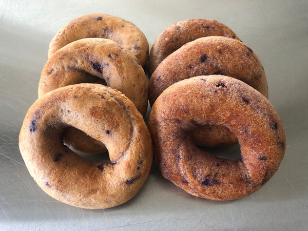 Bagels (6 Blueberry) - Montreal Style