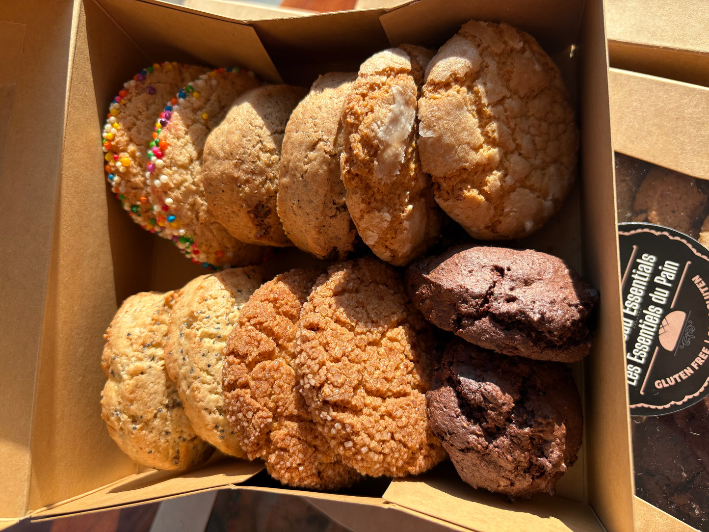 Holiday mini cookie box (DF) (12pcs)