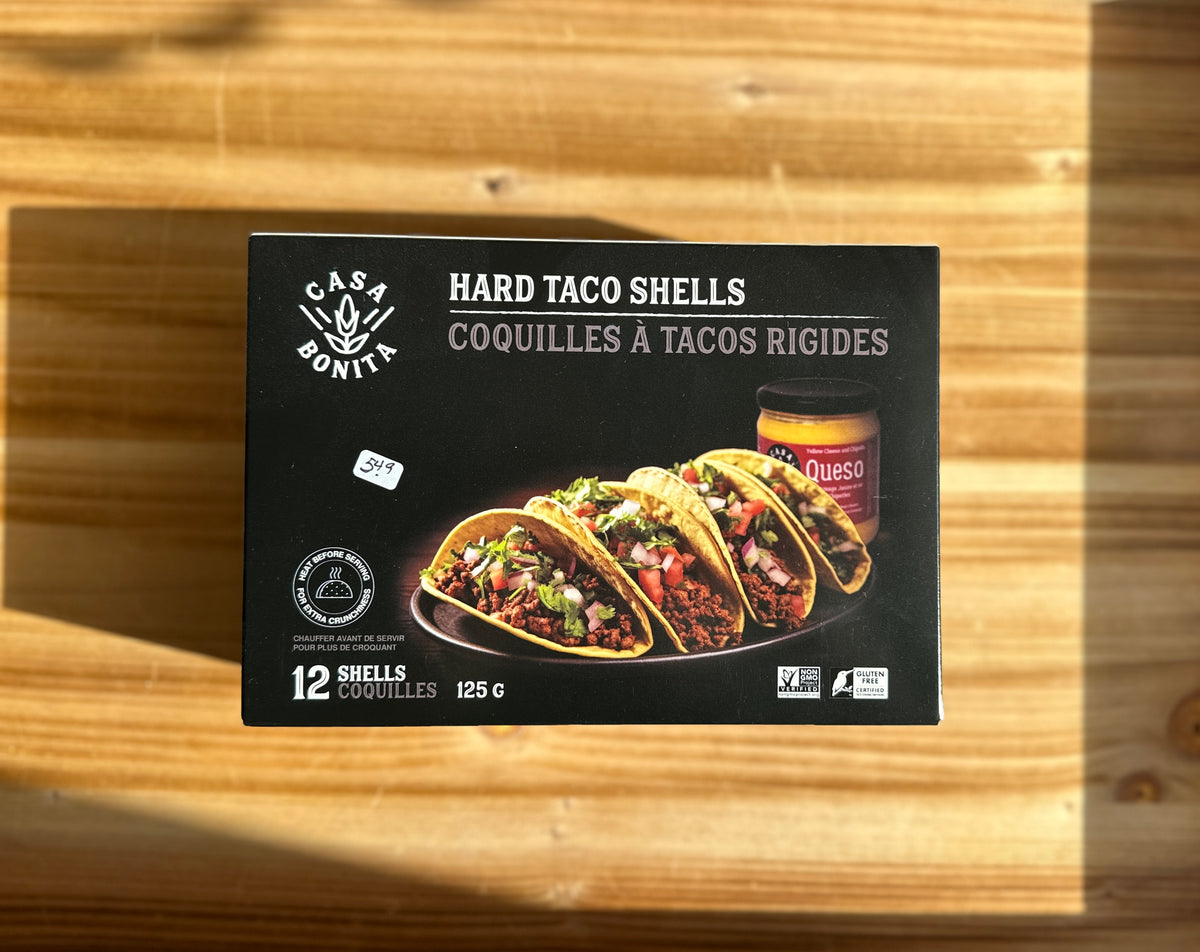Hard Taco Shells By Casa Bonita